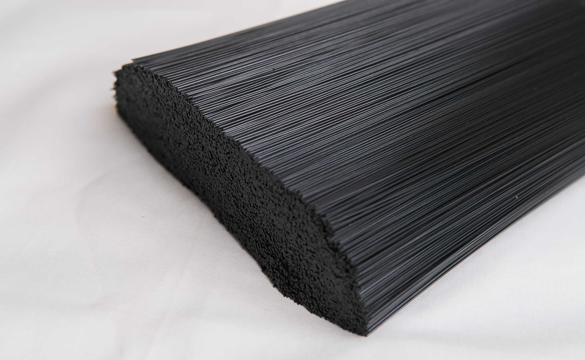 PET Black Bristles image 1