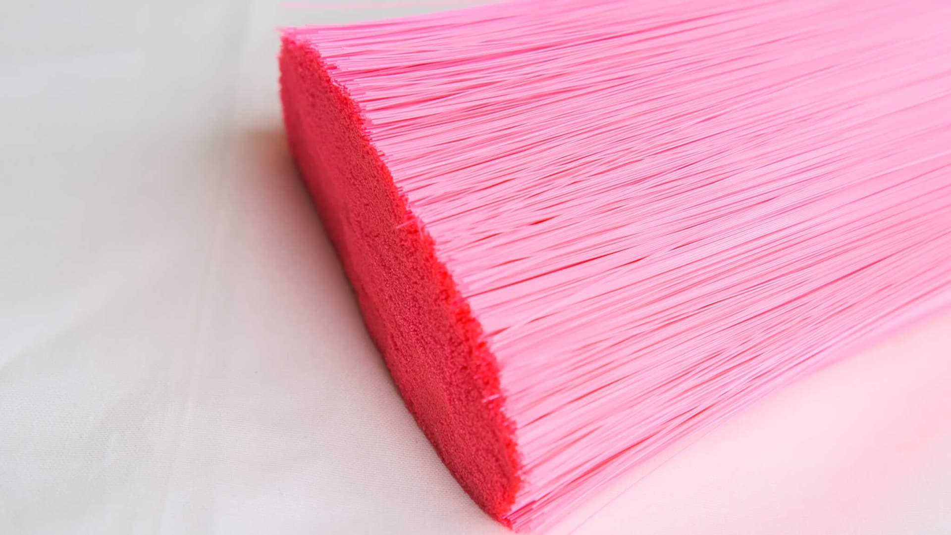 PET Pink Bristles