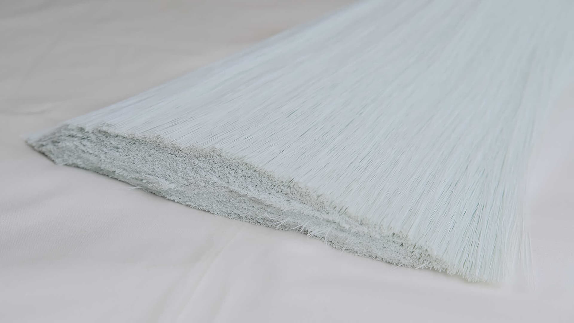 PP White WC Brush Bristles